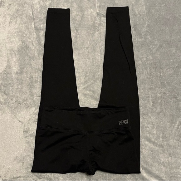 PINK Victoria’s Secret Ultimate Yoga Black Leggings Size Extra Small - Picture 4 of 8